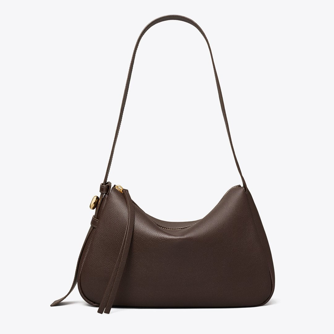 Tory Burch Romy Shoulder Bag Deep Brown