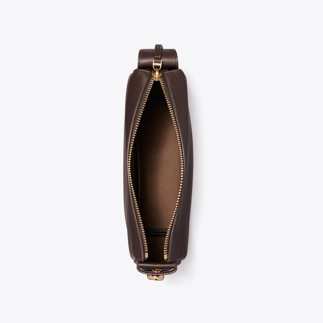 Tory Burch Romy Shoulder Bag Deep Brown