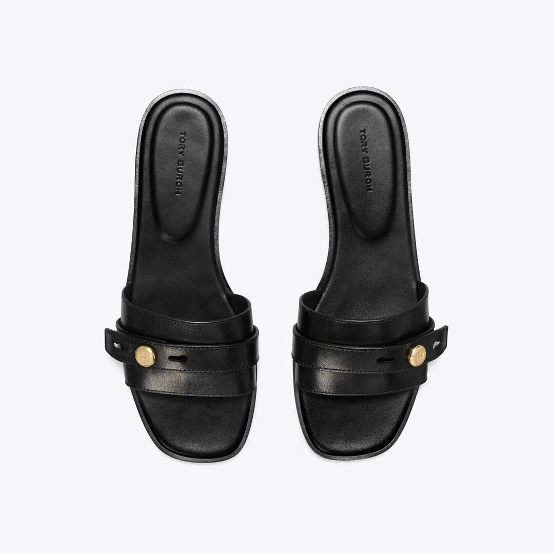 Tory Burch Romy Slide PERFECT BLACK