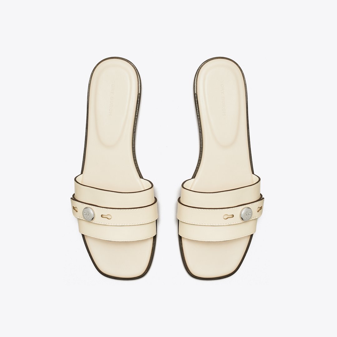 Tory Burch Romy Slide LIGHT CREAM