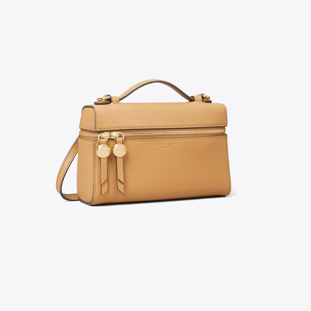 Tory Burch Romy Slim Top Handle Bag Tiramisu