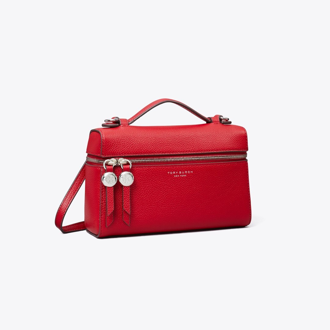 Tory Burch Romy Slim Top Handle Bag Tory Red