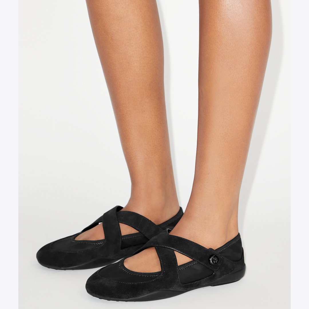 Tory Burch Romy Sport Mary Jane PERFECT BLACK