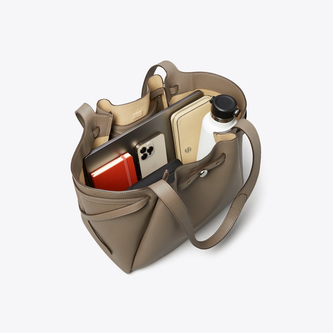 Tory Burch Romy Tote Wild Mushroom