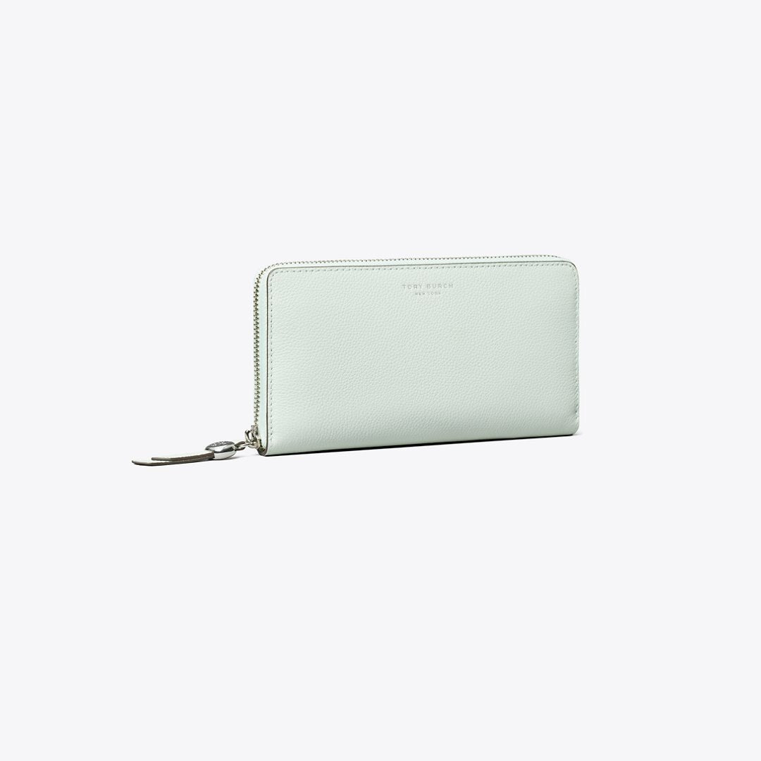 Tory Burch Romy Zip Continental Wallet Chill Mint