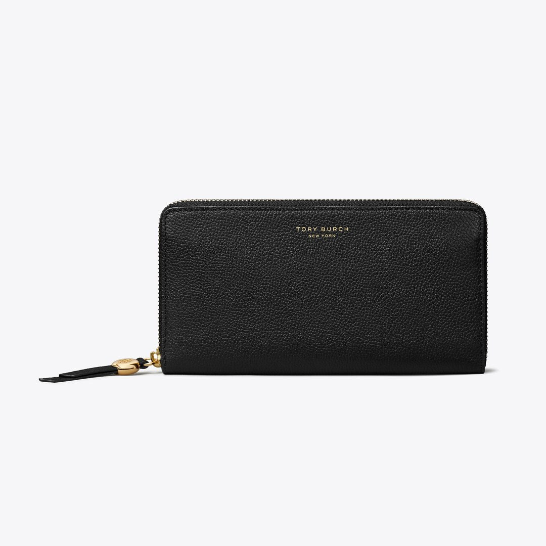 Tory Burch Romy Zip Continental Wallet Black