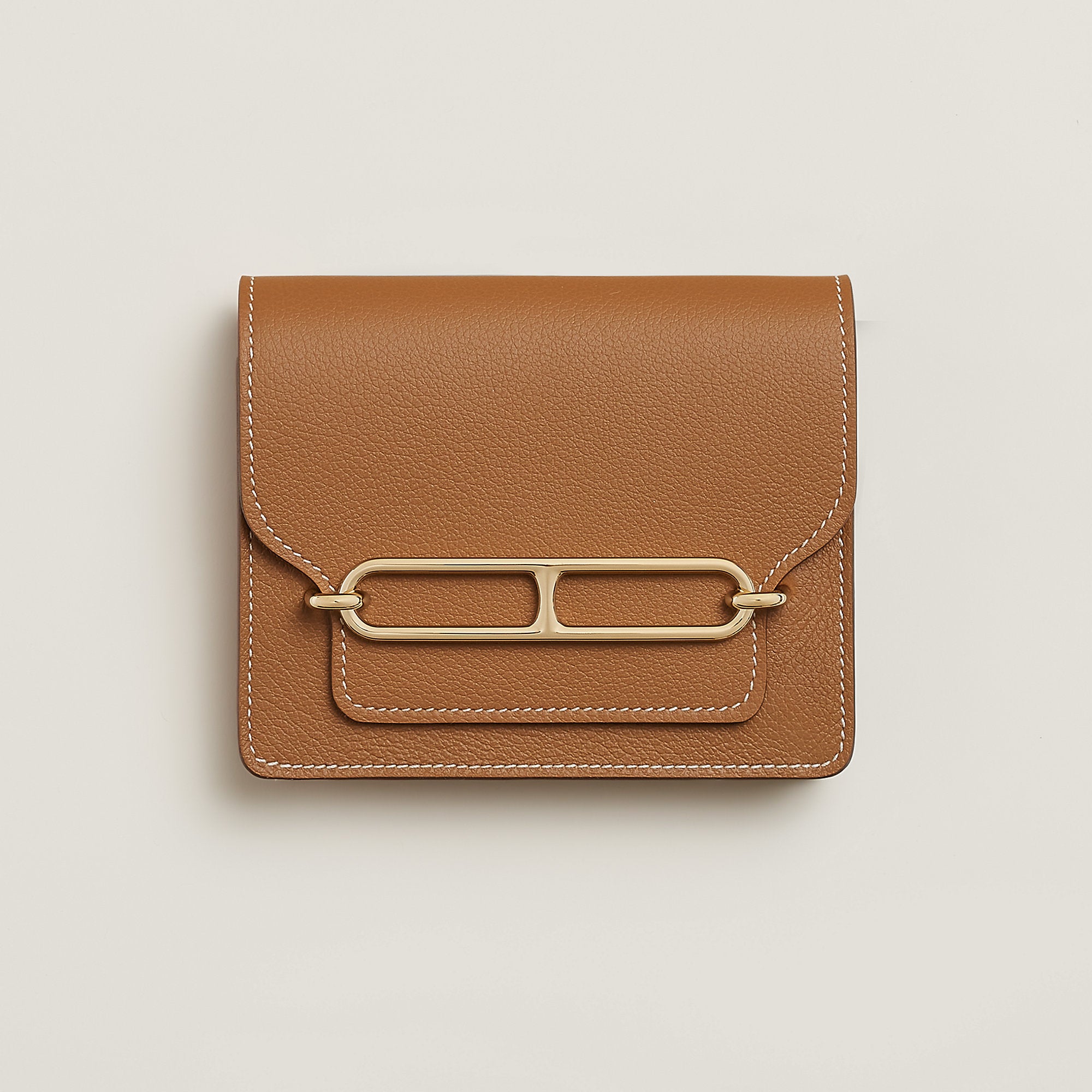 Hermes Roulis Slim Wallet Gold