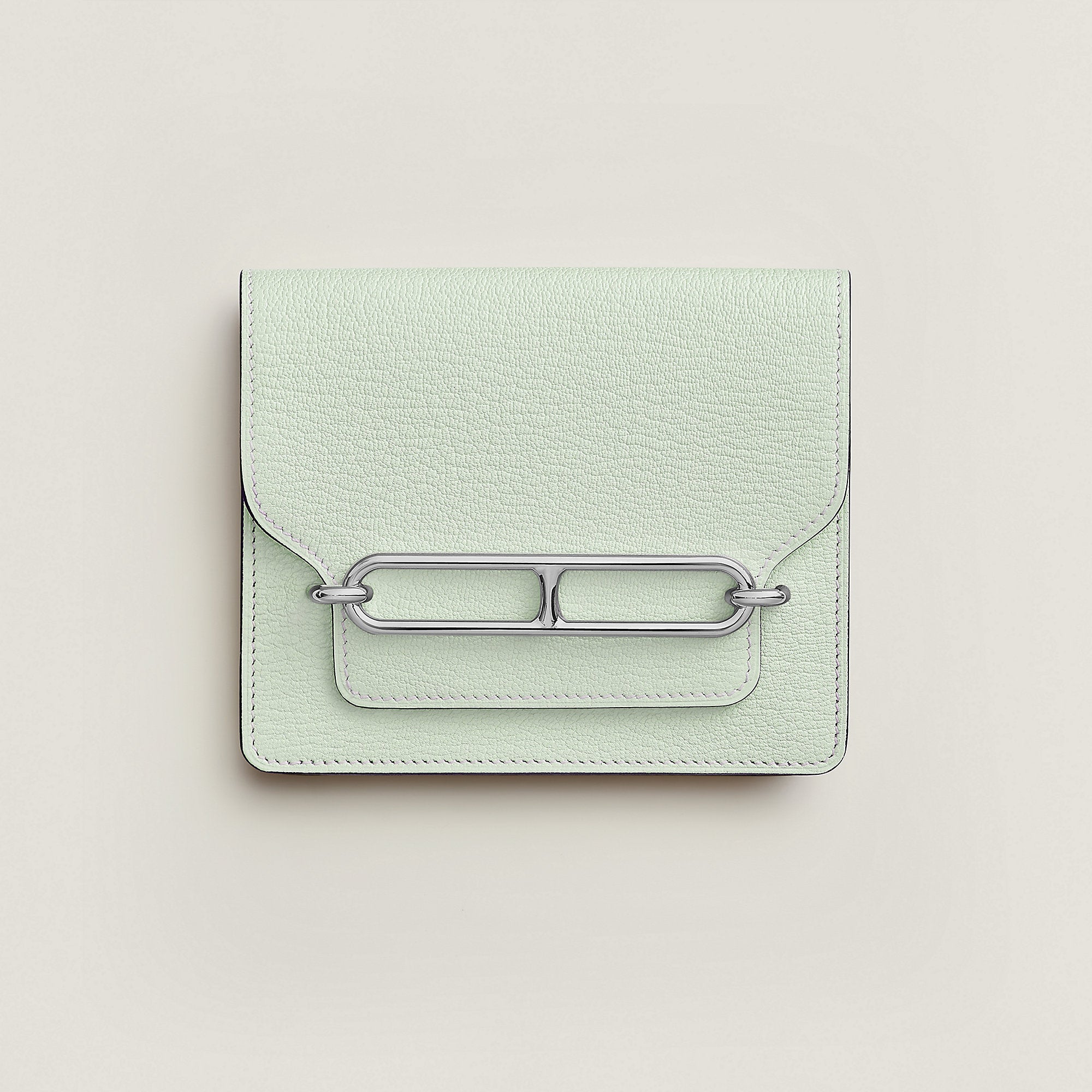 Hermes Roulis Slim Wallet Vert Fizz