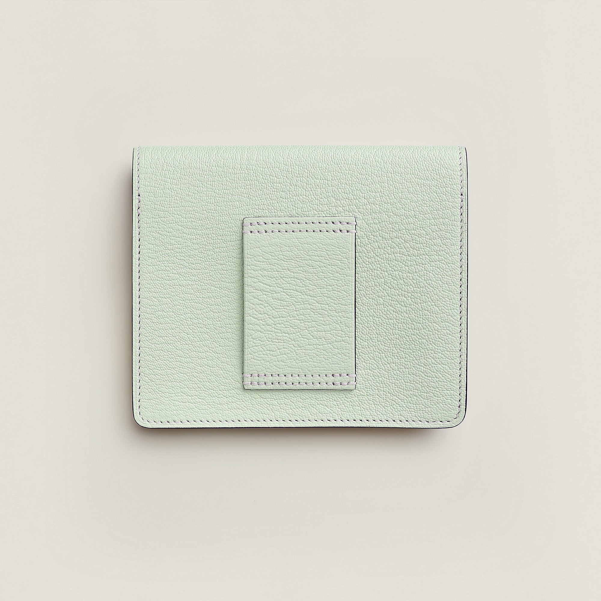 Hermes Roulis Slim Wallet Vert Fizz