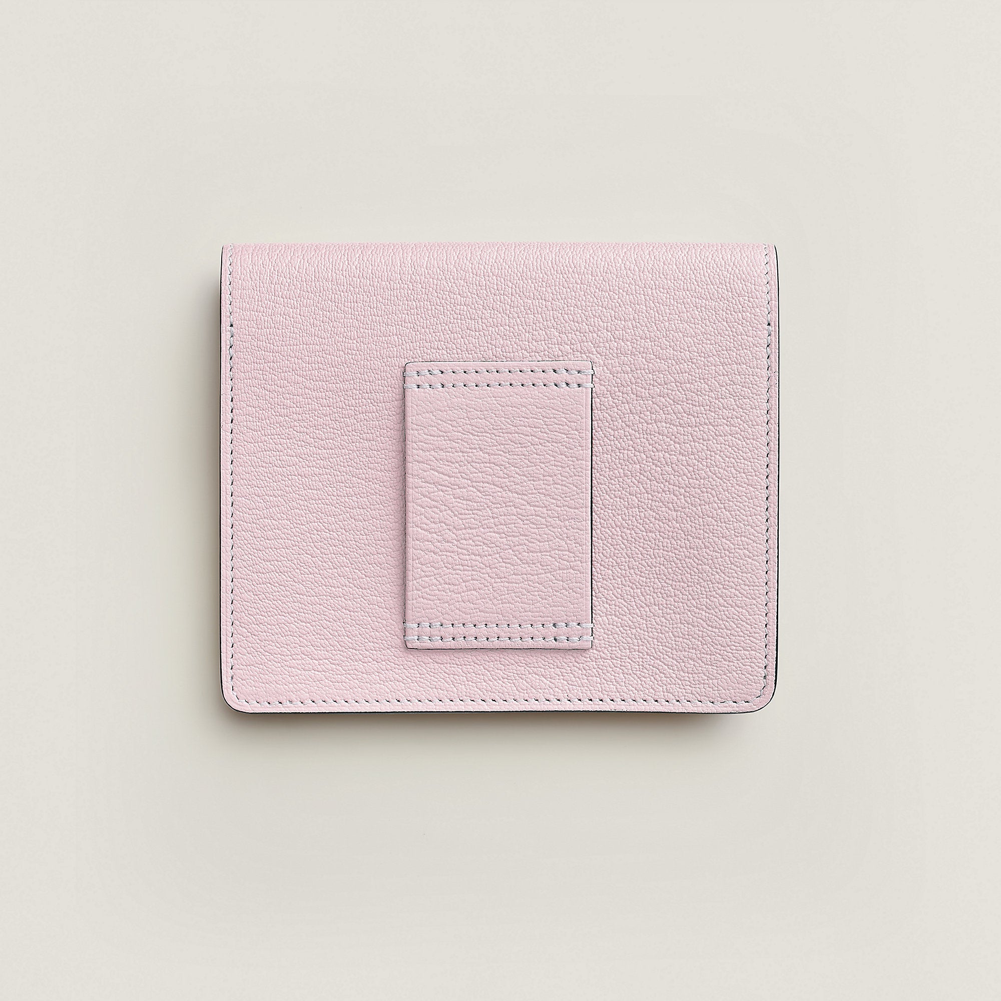 Hermes Roulis Slim Wallet Rose Darling