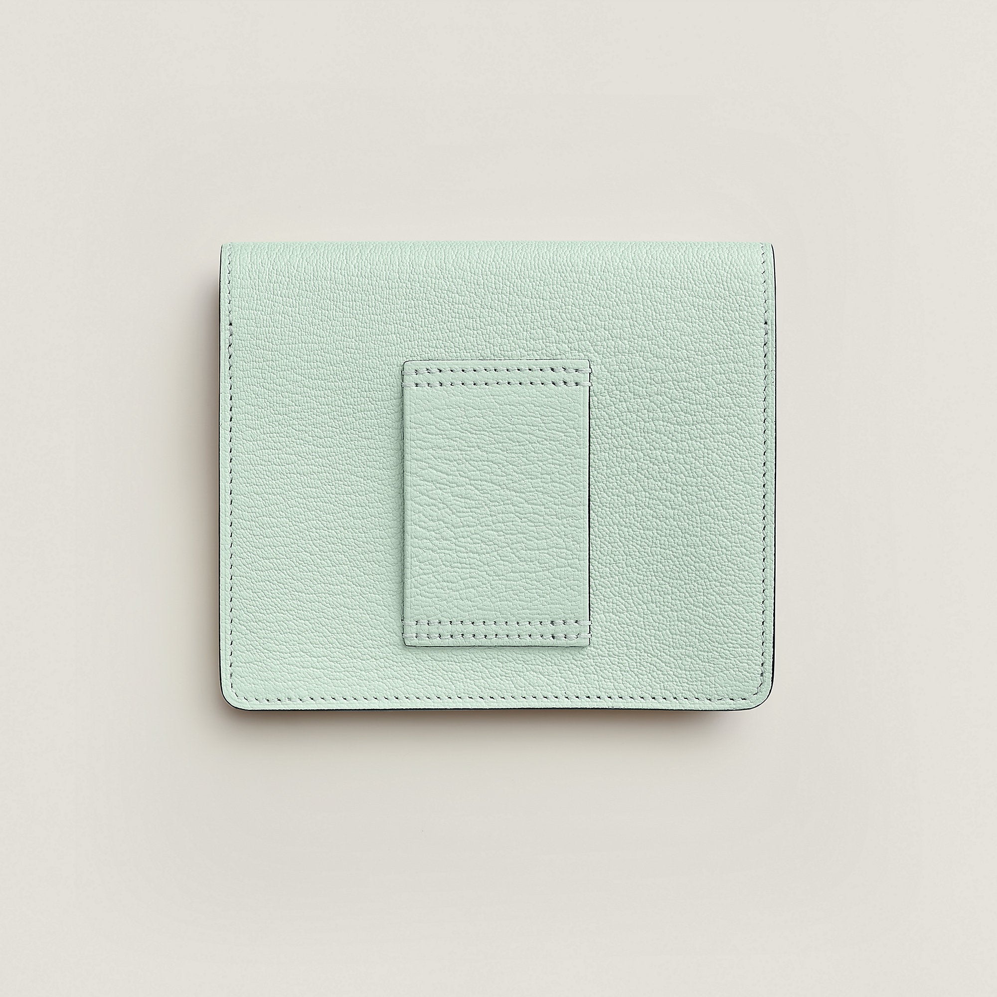 Hermes Roulis Slim Wallet Vert Peppermint