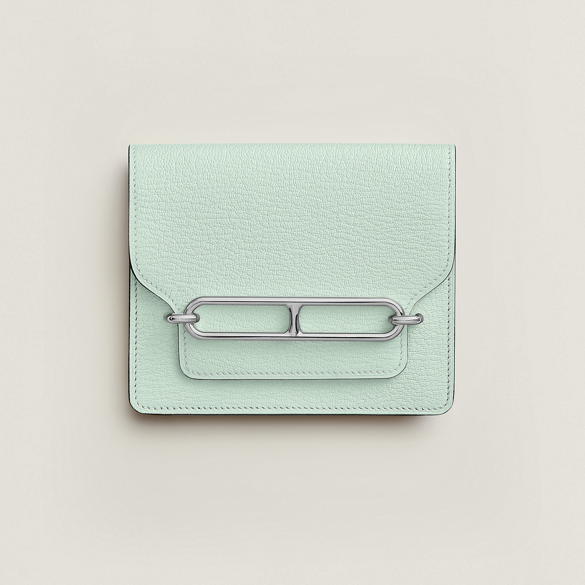 Hermes Roulis Slim Wallet Vert Peppermint