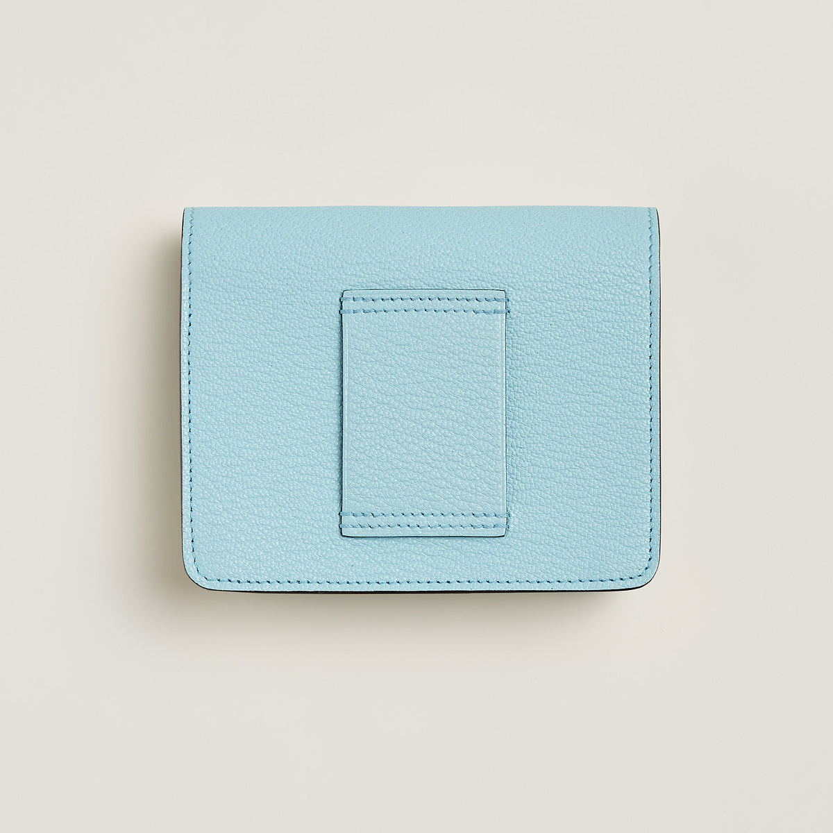 Hermes Roulis Slim Wallet Bleu Zphyr