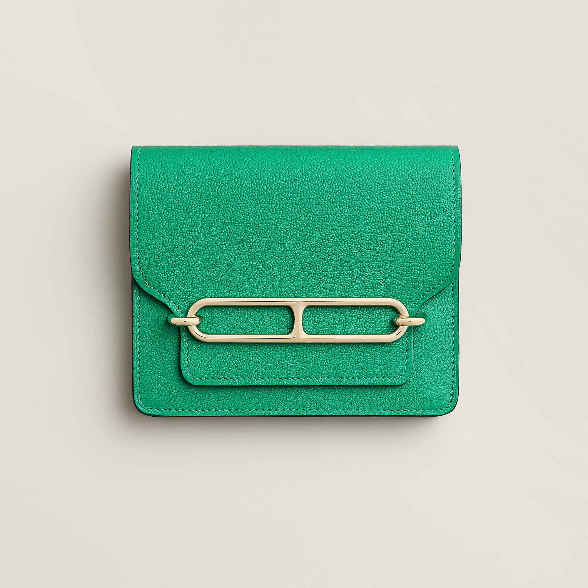 Hermes Roulis Slim Wallet Menthe
