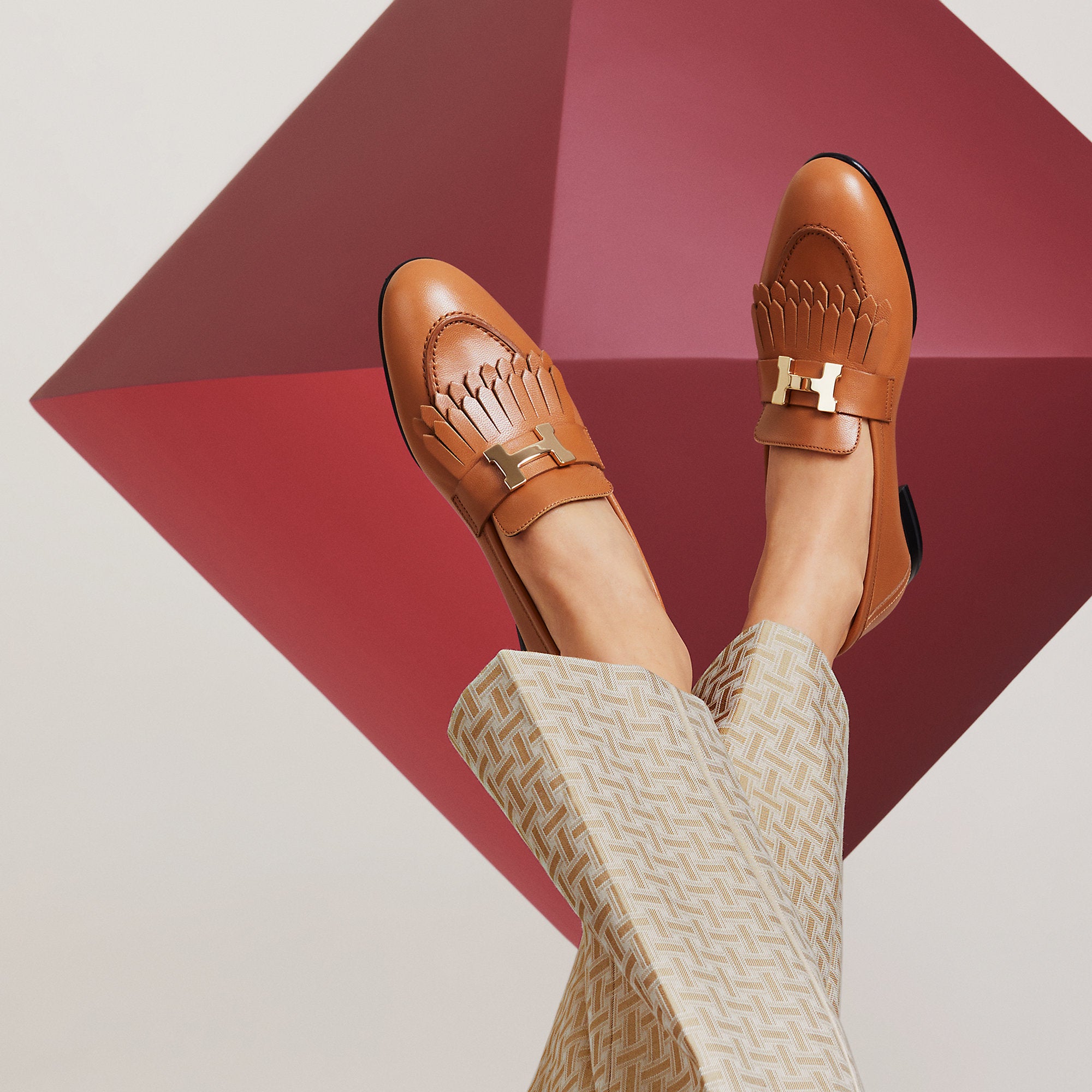 Hermes Royal Loafer Naturel