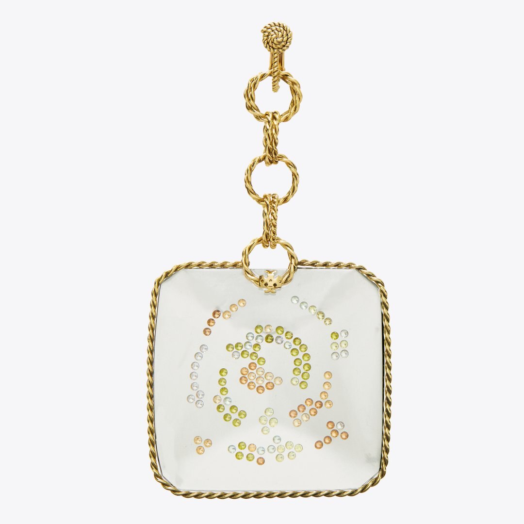 Tory Burch Runway Swirl Drop Earrings GOLD