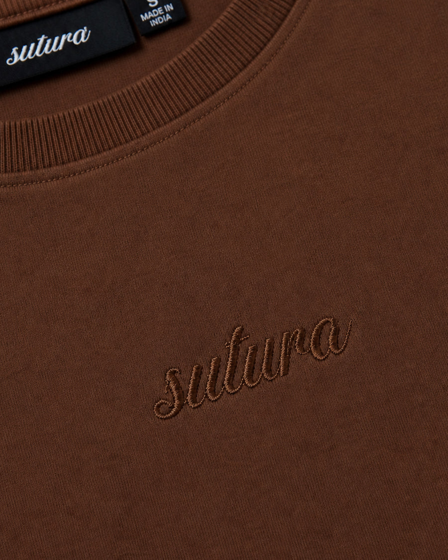 RUST SIGNATURE TEE
