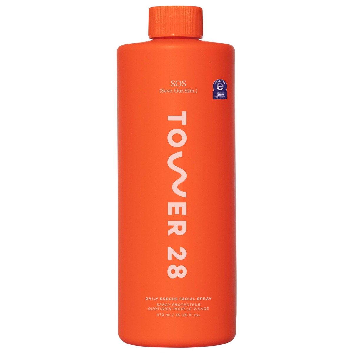 Tower 28 Beauty Jumbo SOS Daily Hypochlorous Acid Spray Refill for Breakouts & Redness