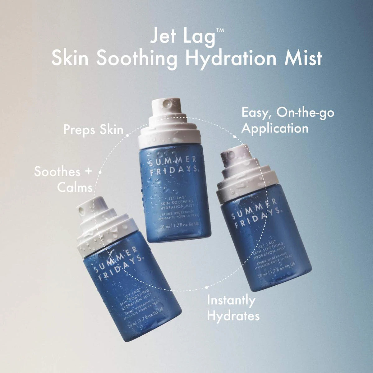 Jet Lag Skin Soothing Hydration Mist