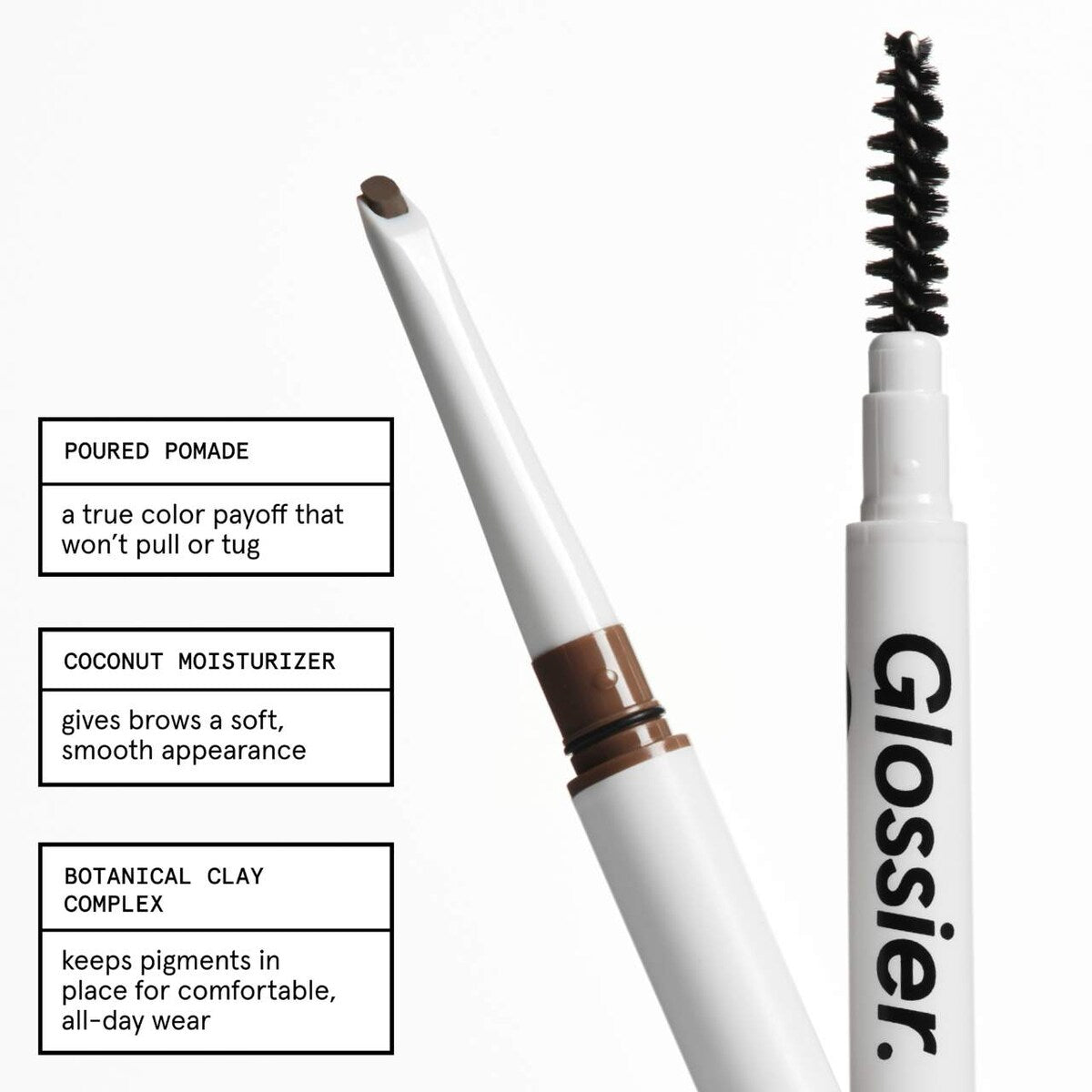 Glossier Boy Brow Arch 2-in-1 Longwear Pomade Eyebrow Pencil