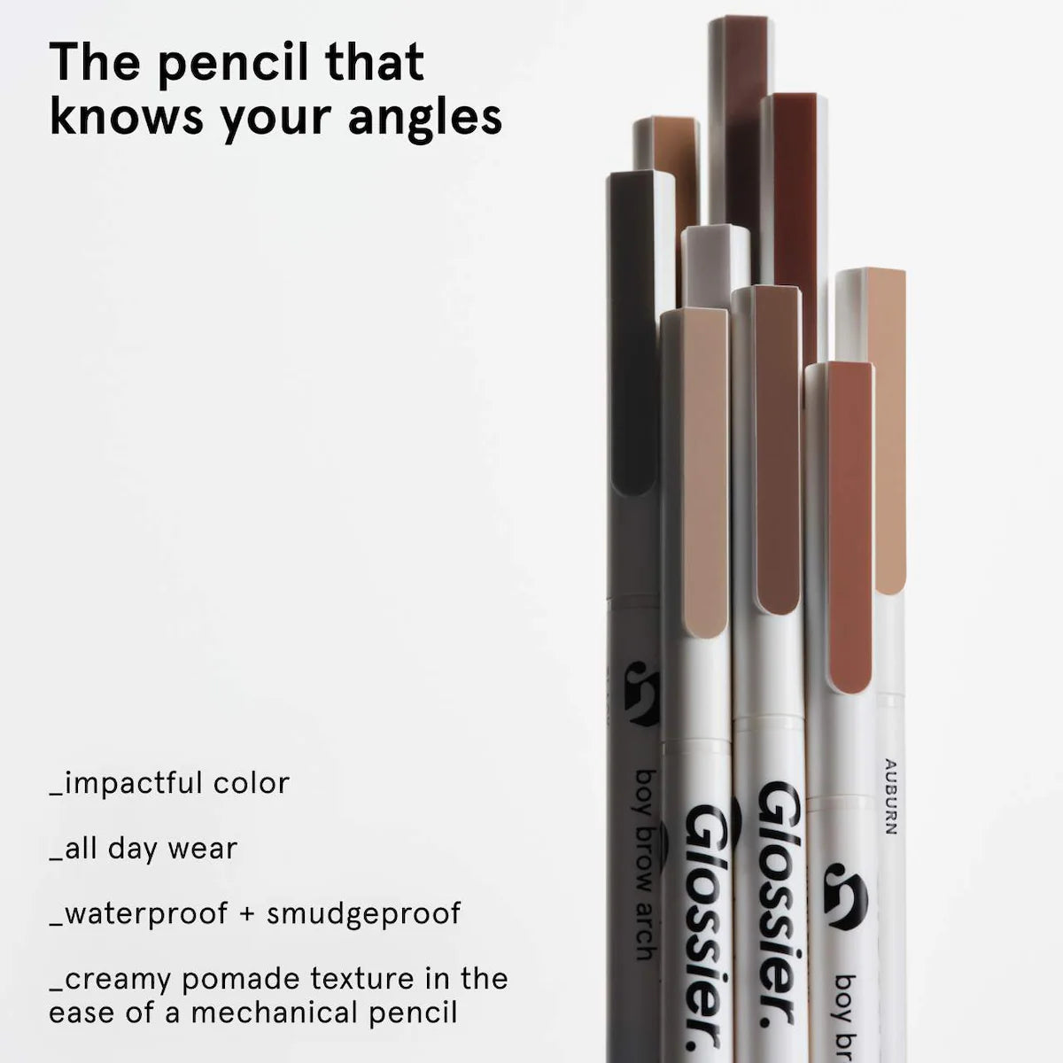 Glossier Boy Brow Arch 2-in-1 Longwear Pomade Eyebrow Pencil