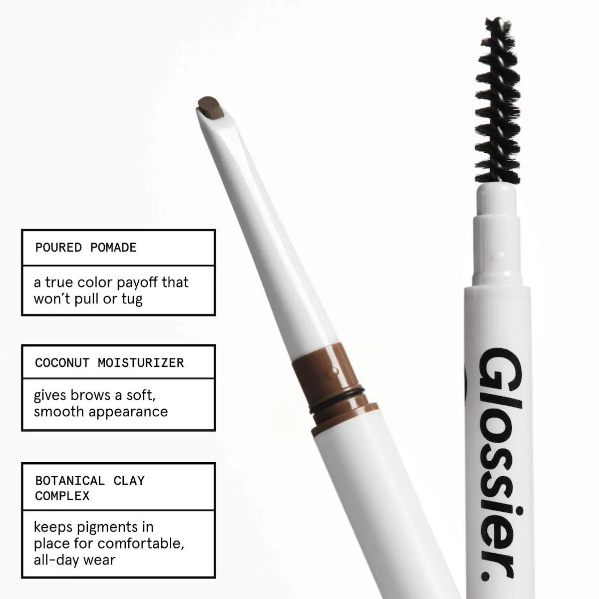 Glossier Boy Brow Arch 2-in-1 Longwear Pomade Eyebrow Pencil