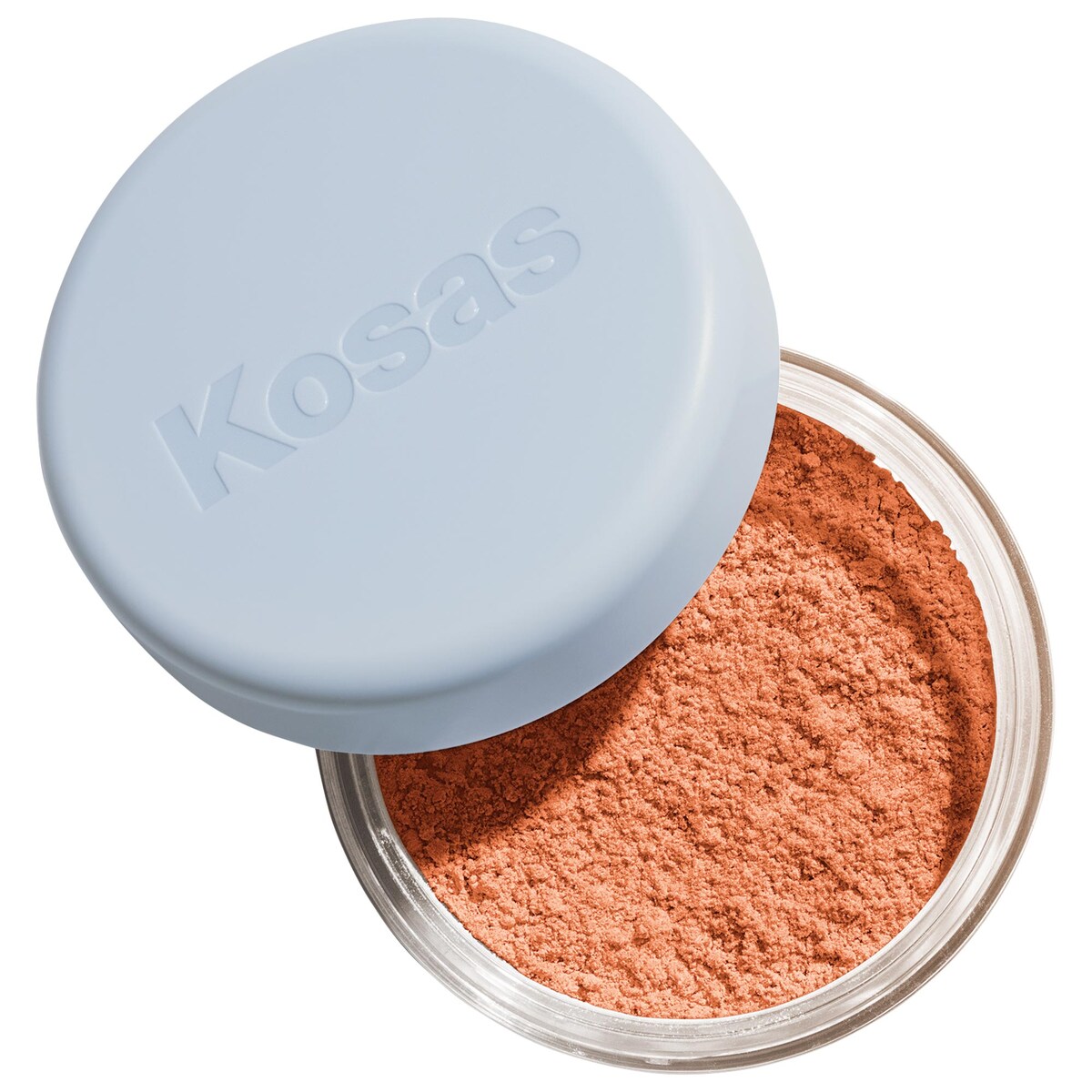 Kosas Cloud Set Loose Powder, in use