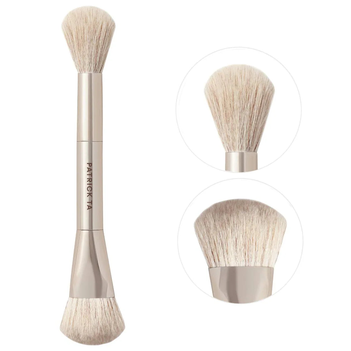 PATRICK TA Dual Ended Precision Blush Brush