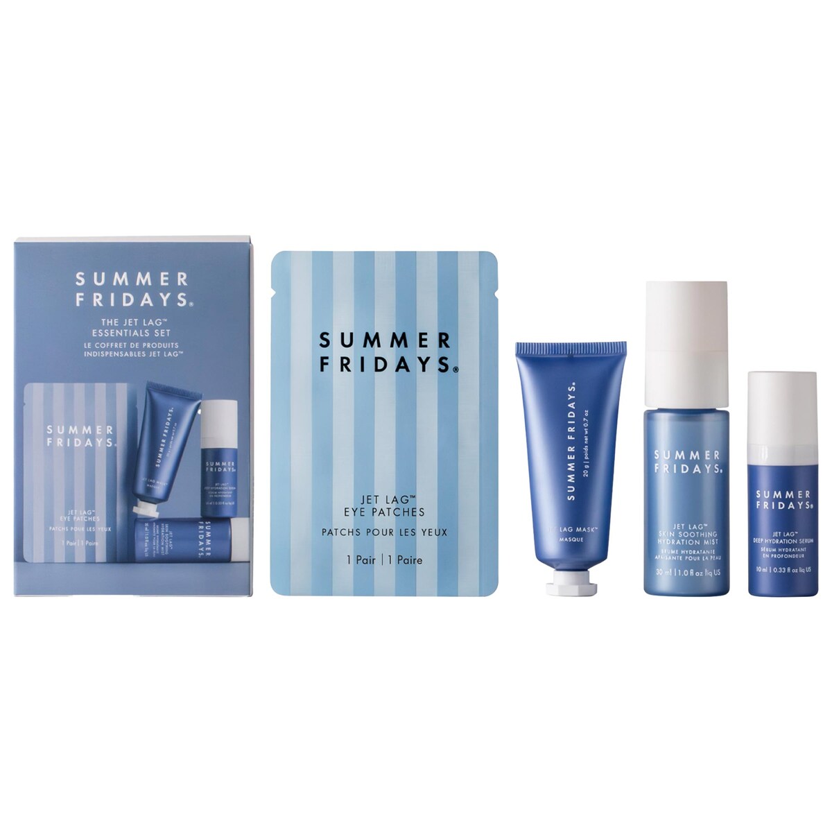 Summer Fridays The Jet Lag Essentials Hydration Set for Travel