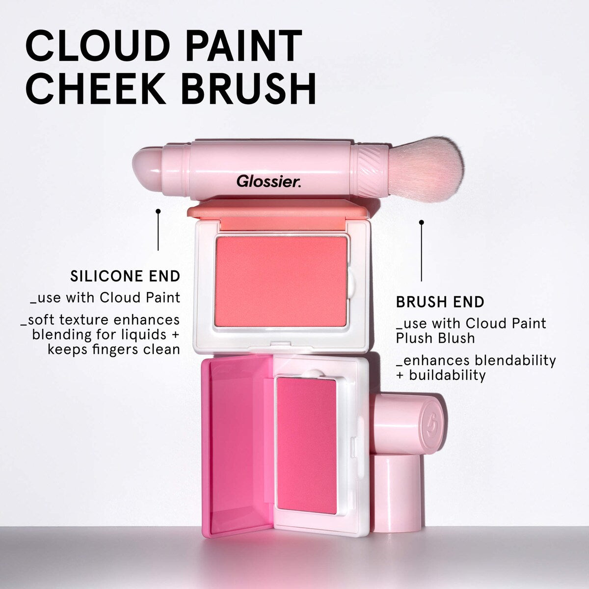 Cloud Paint Dual-Ended Cheek Blush Brush