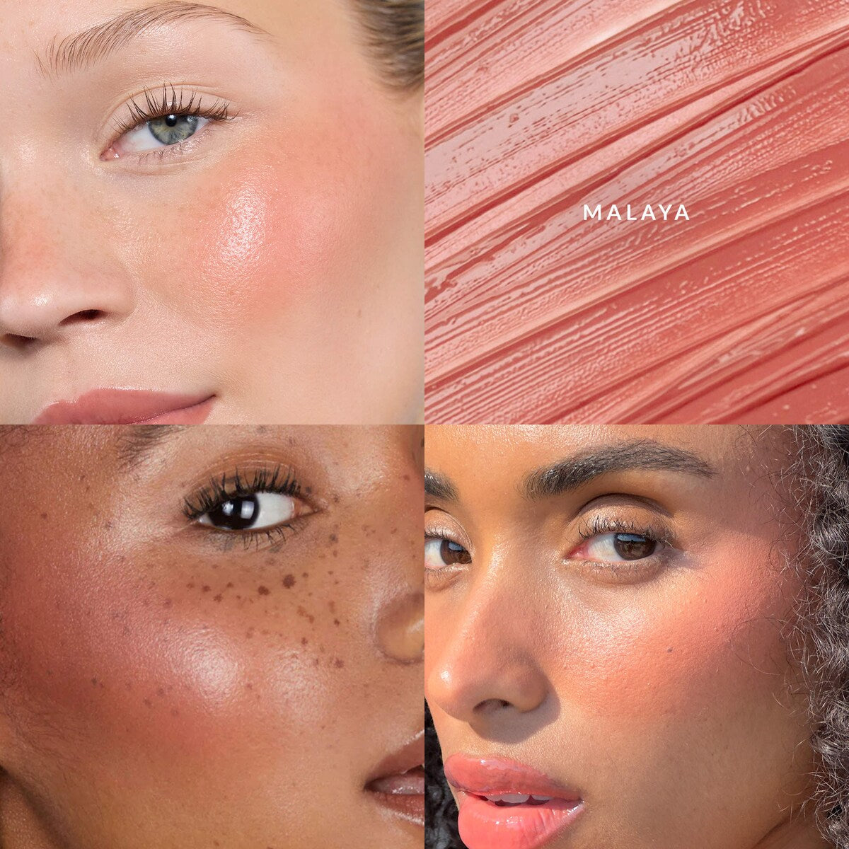 Cream Blush Duo with Duo Face Brush Gift Set