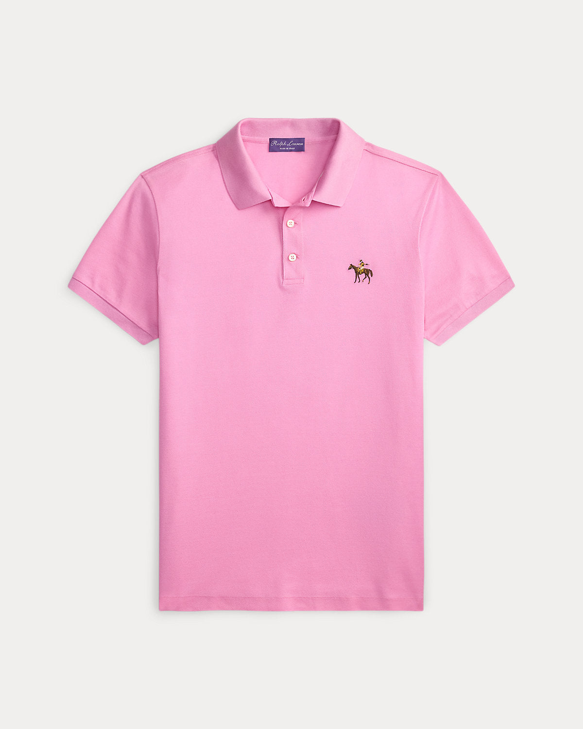 Ralph Lauren Custom Slim Fit Piqué Polo Shirt