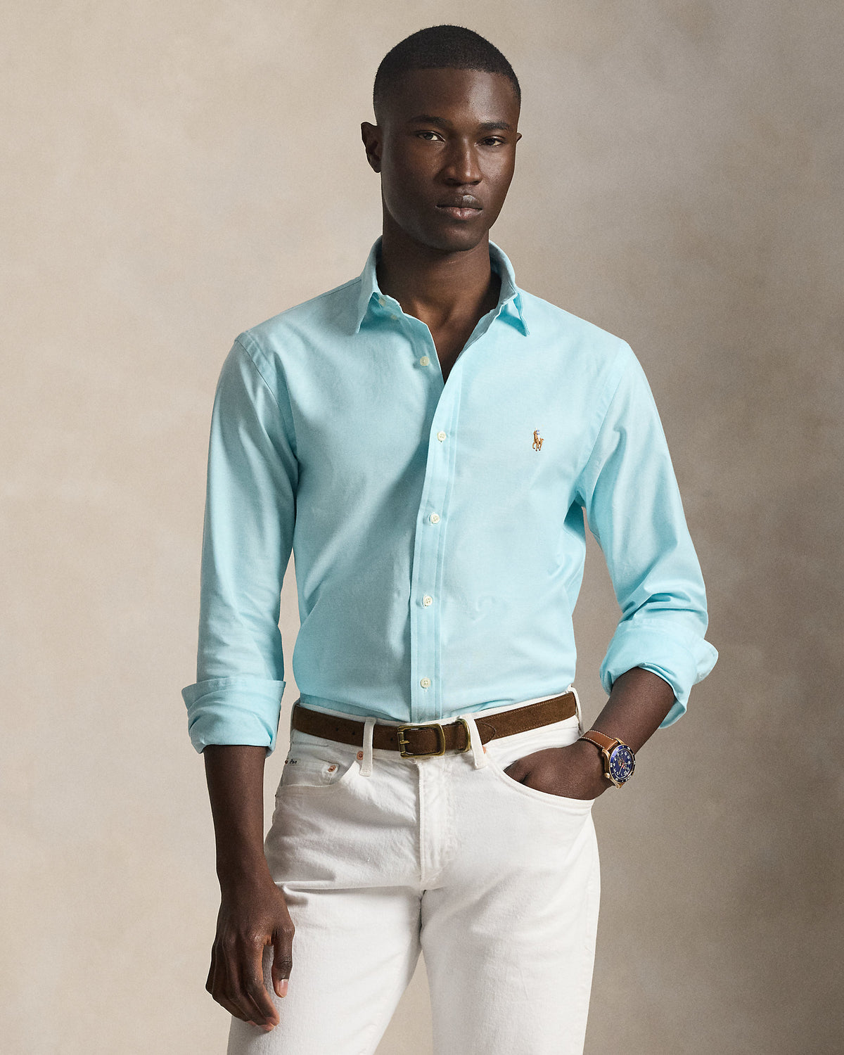 Ralph Lauren Slim Fit Stretch Oxford Shirt