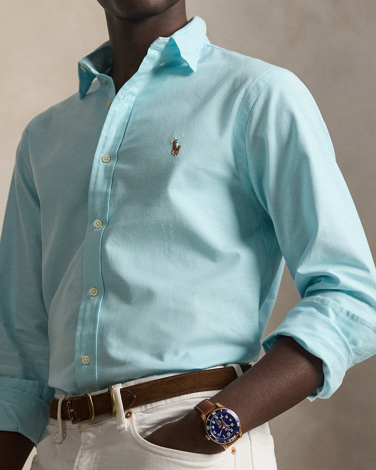Ralph Lauren Slim Fit Stretch Oxford Shirt
