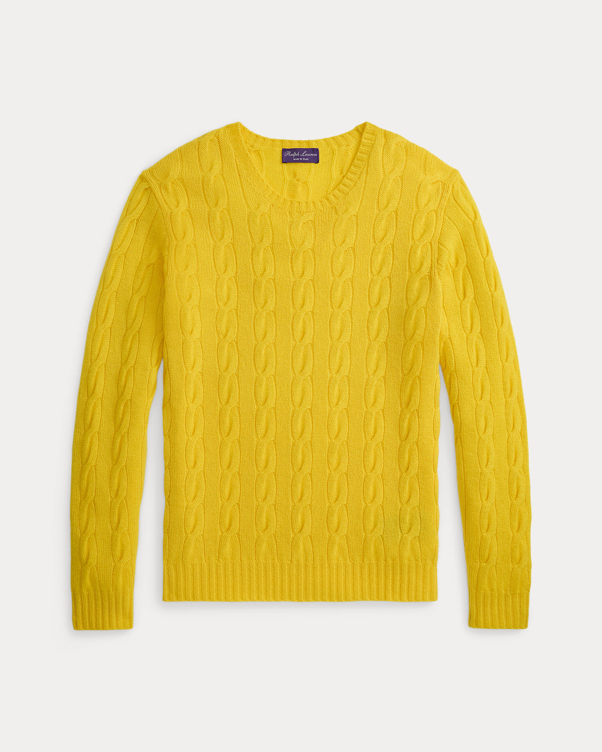 Ralph Lauren CableKnit Cashmere Sweater