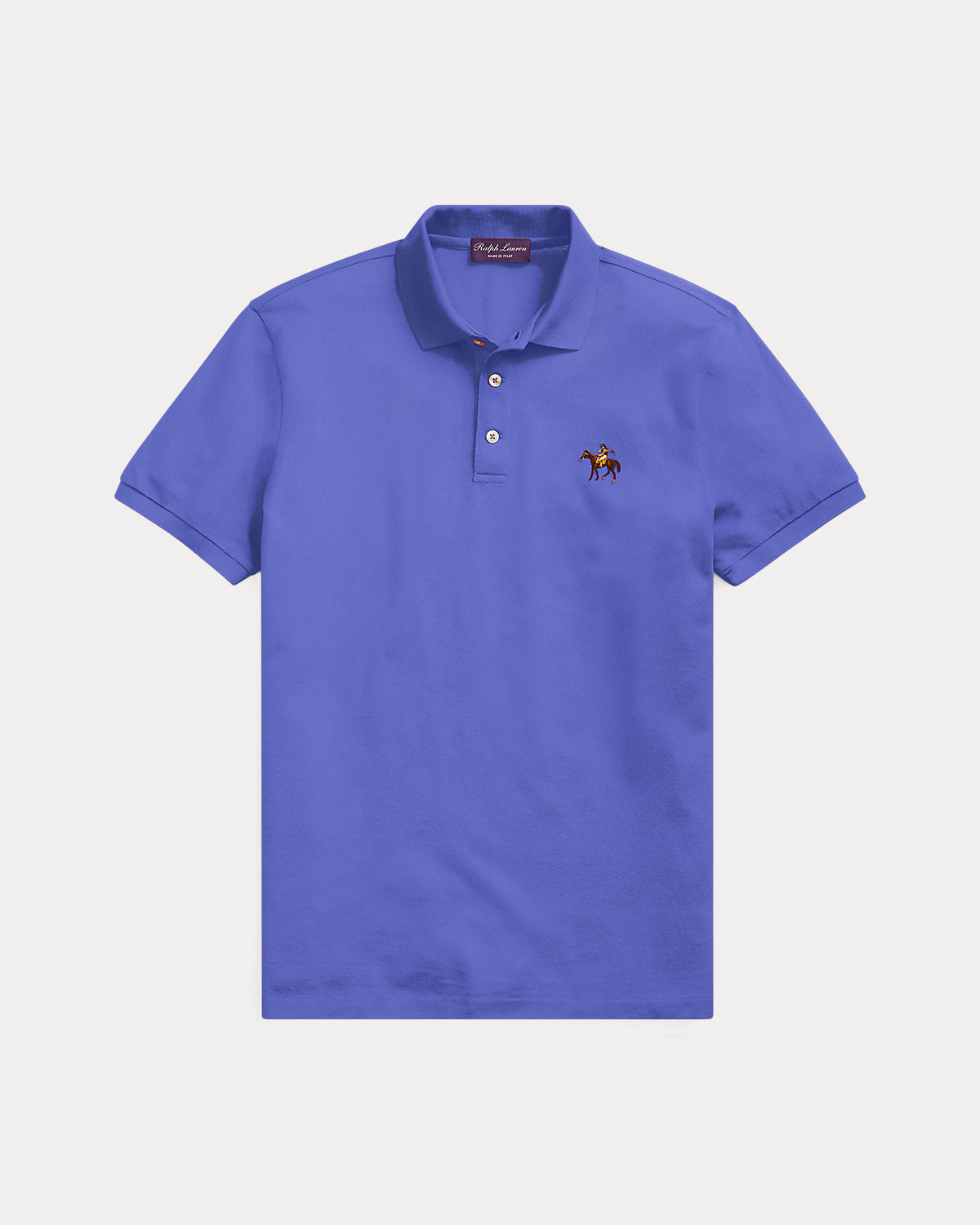 Ralph Lauren Custom Slim Fit Piqué Polo Shirt