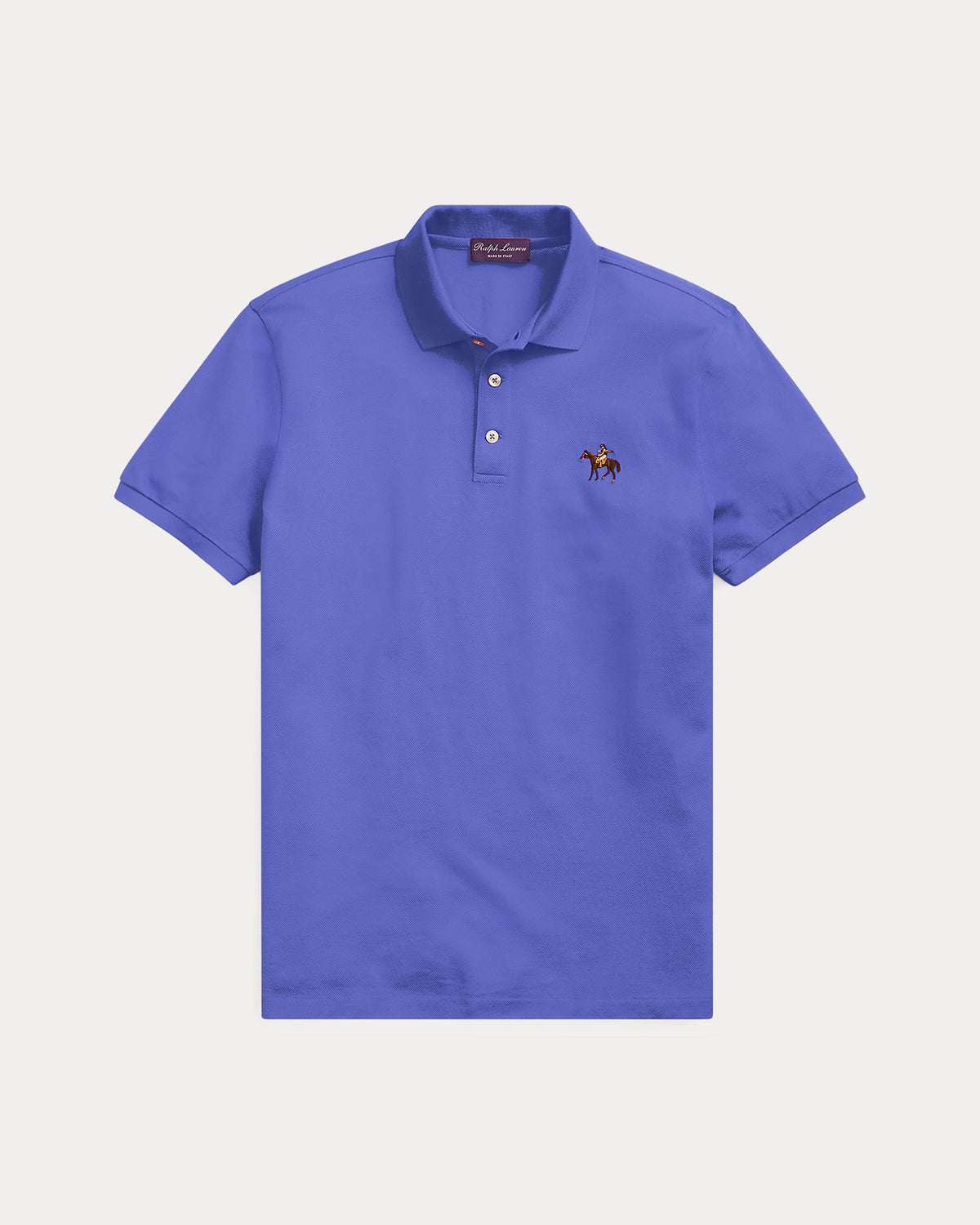 Ralph Lauren Custom Slim Fit Piqué Polo Shirt