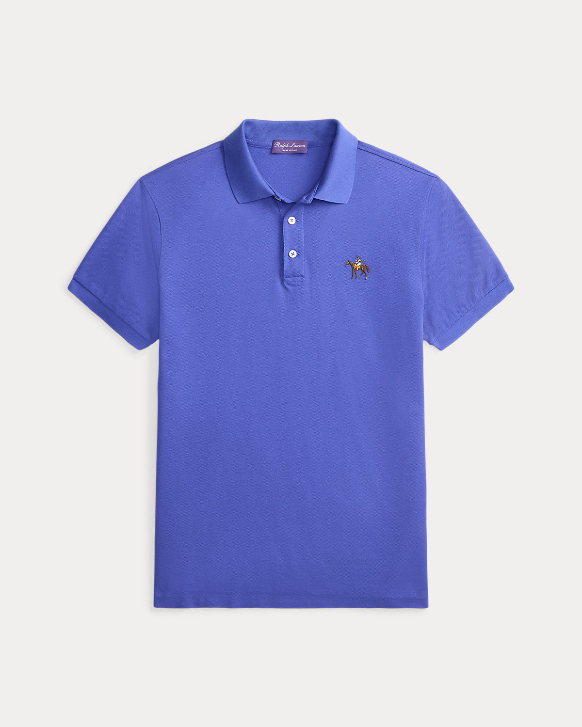 Ralph Lauren Custom Slim Fit Piqué Polo Shirt