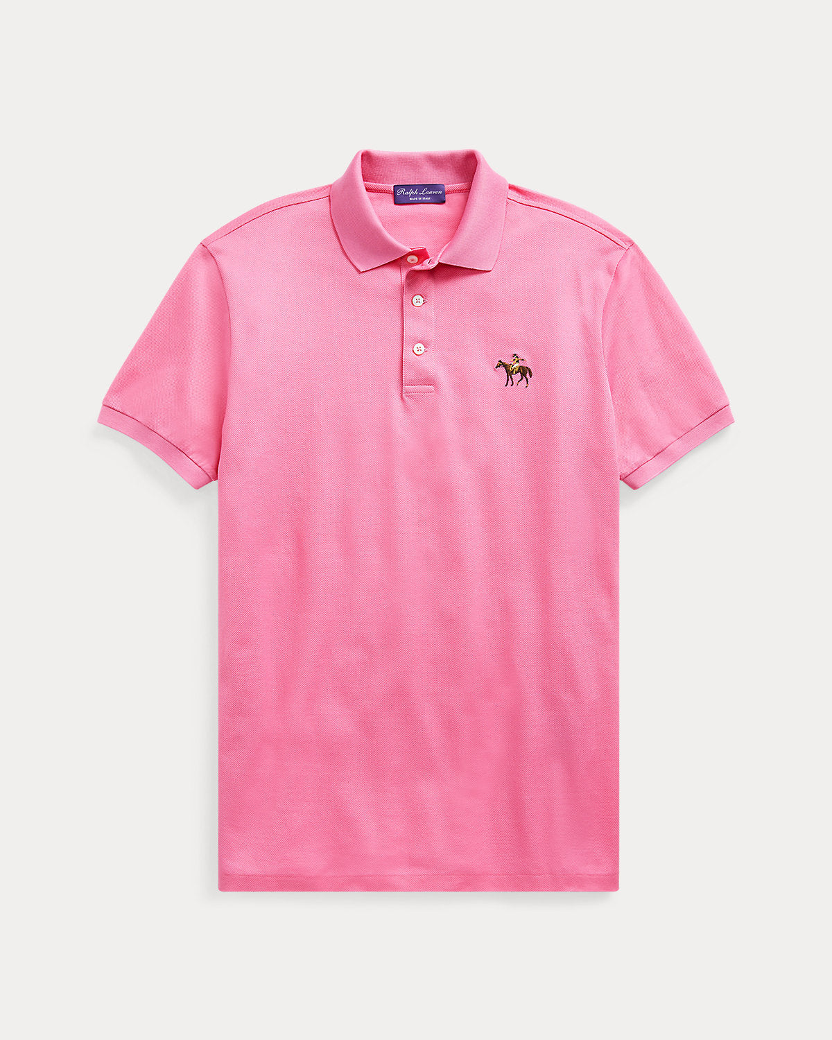 Ralph Lauren Custom Slim Fit Piqué Polo Shirt