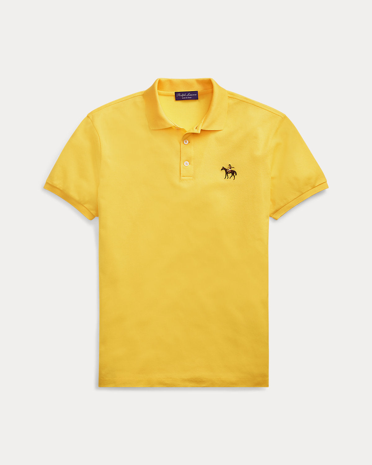Ralph Lauren Custom Slim Fit Piqué Polo Shirt