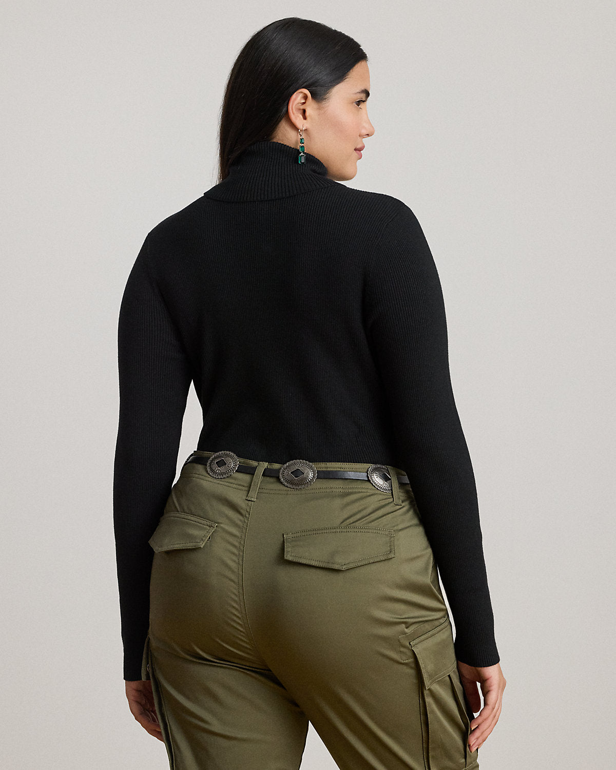 Ralph Lauren Ribbed Turtleneck Sweater