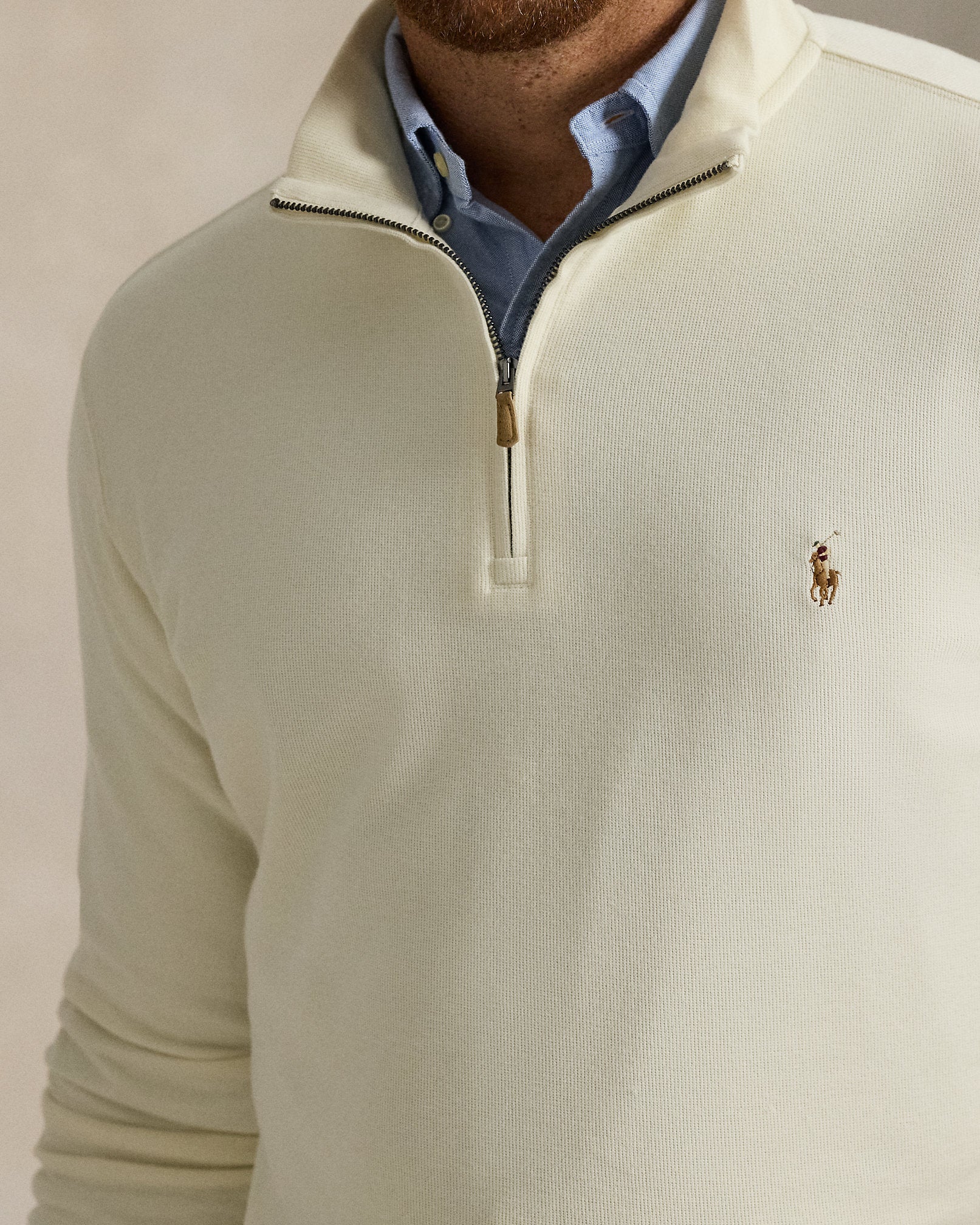 Ralph Lauren EstateRib QuarterZip Pullover