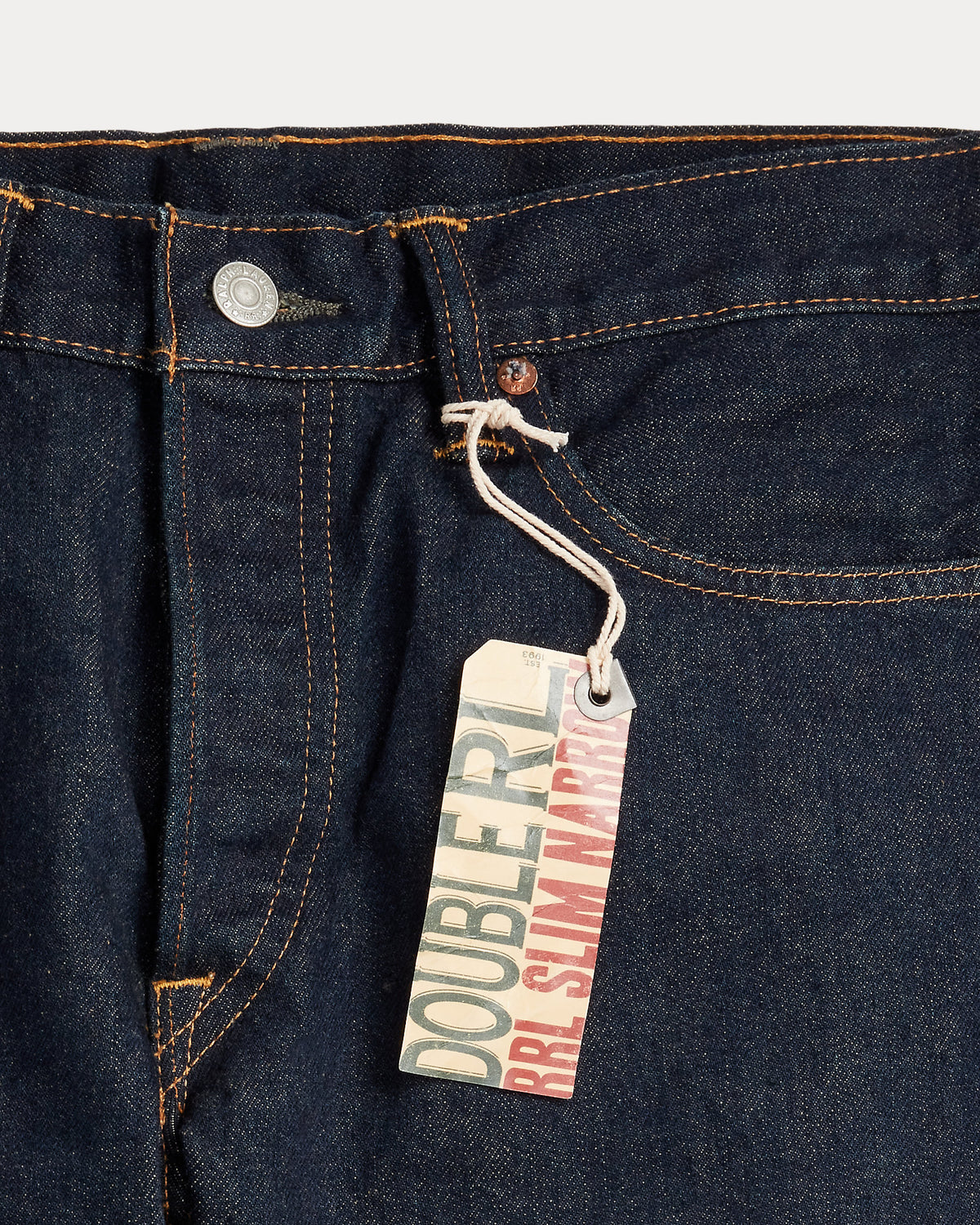 Ralph Lauren Slim Narrow OnceWashed Selvedge Jean