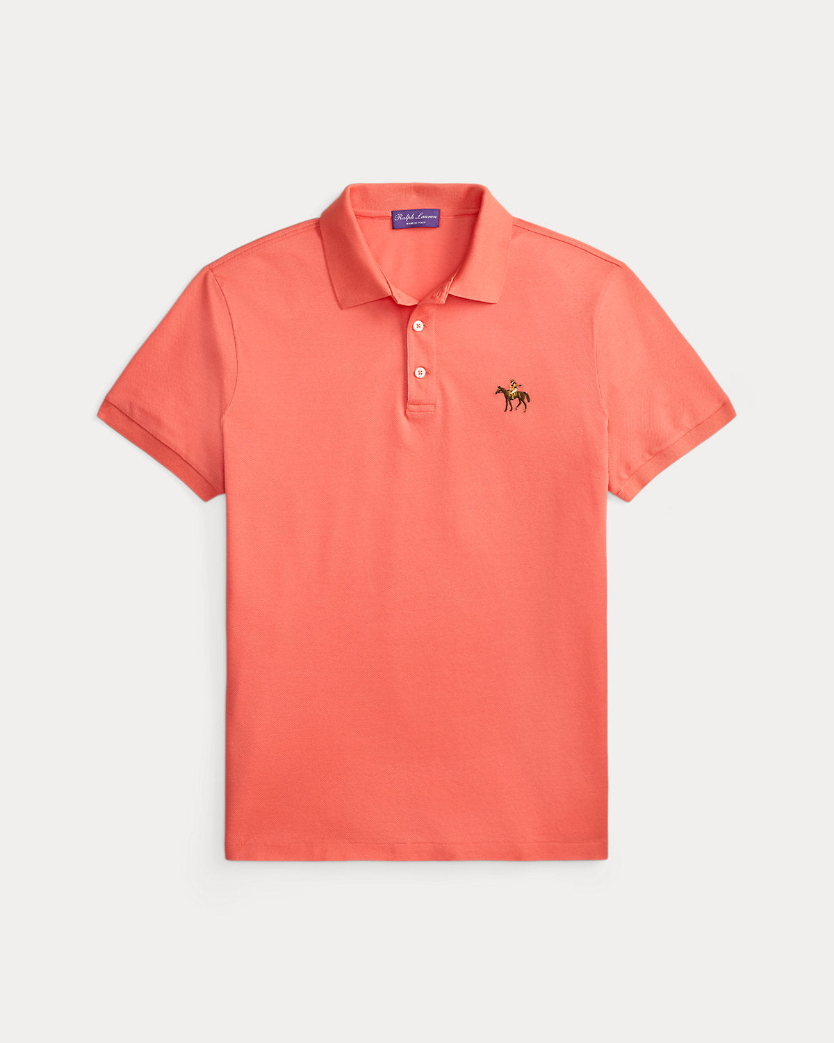 Ralph Lauren Custom Slim Fit Piqué Polo Shirt