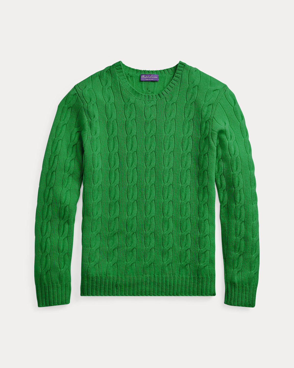 Ralph Lauren CableKnit Cashmere Sweater