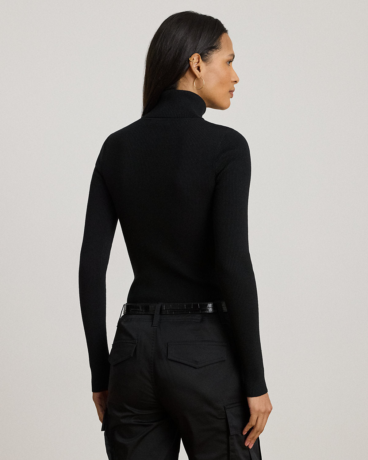 Ralph Lauren Ribbed Turtleneck Sweater