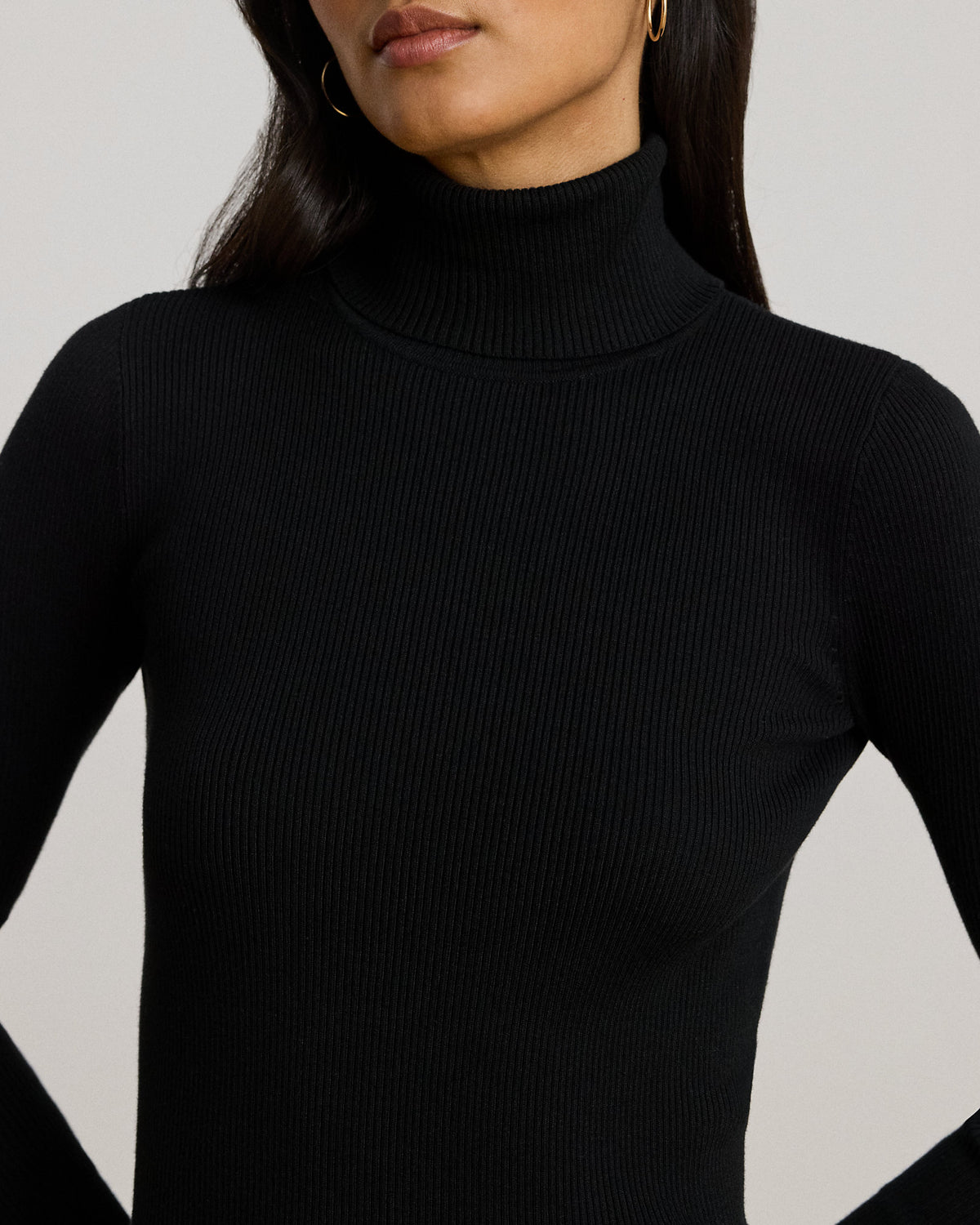 Ralph Lauren Ribbed Turtleneck Sweater