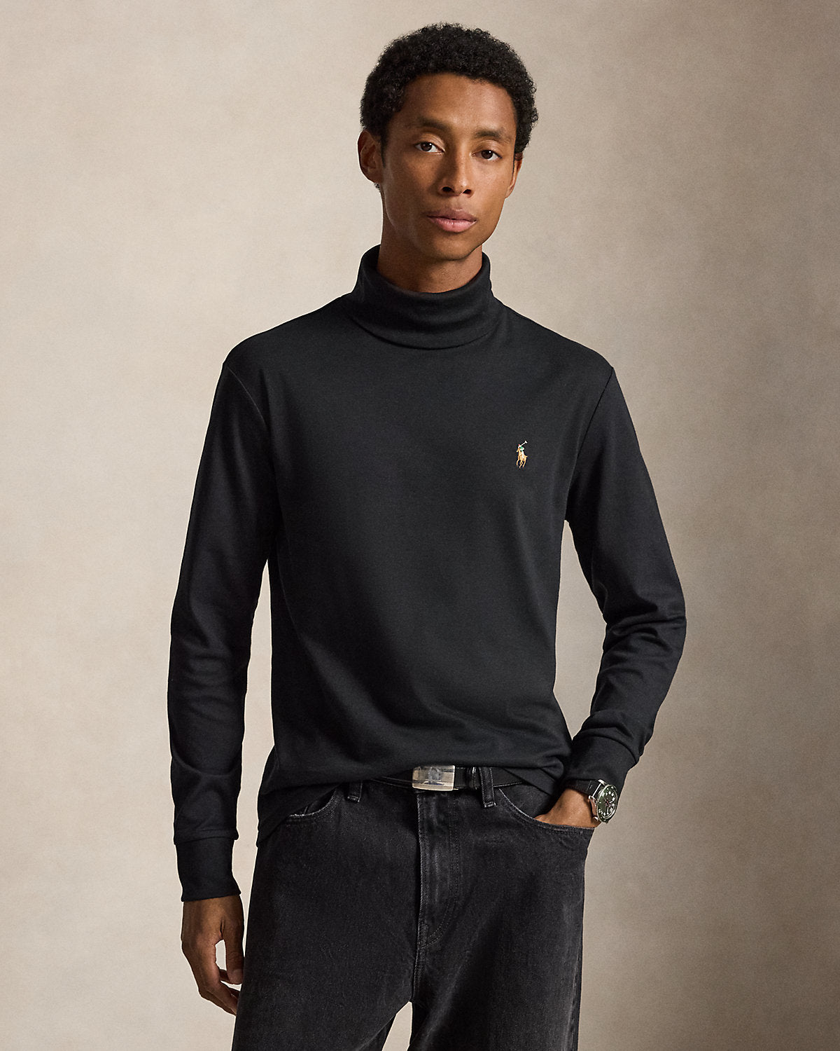 Ralph Lauren Soft Cotton Turtleneck