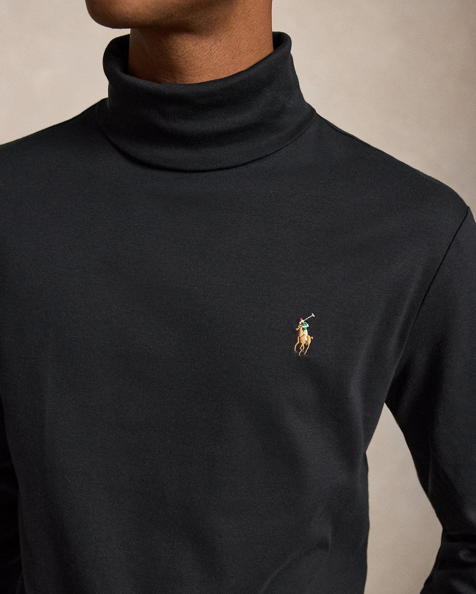 Ralph Lauren Soft Cotton Turtleneck