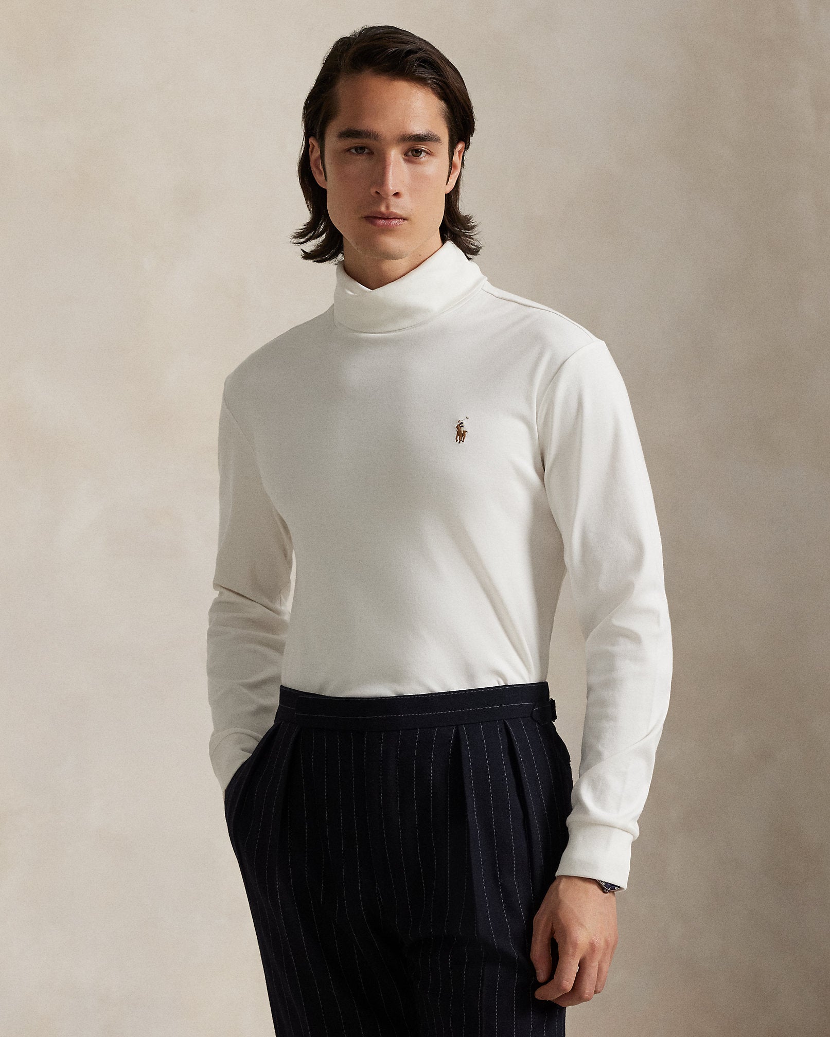 Ralph Lauren Soft Cotton Turtleneck
